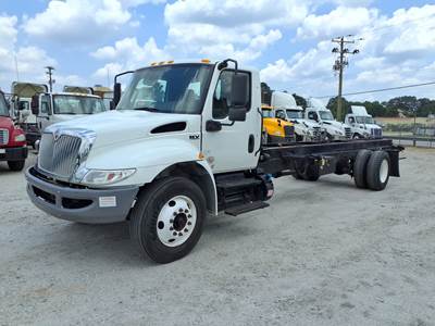 International MV607 Single Axle Cab & Chassis Truck - 240HP, 6 Speed Automatic
