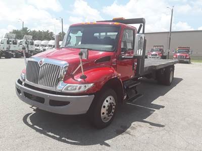 International MV607 Single Axle Cab & Chassis Truck - 300HP, 6 Speed Automatic