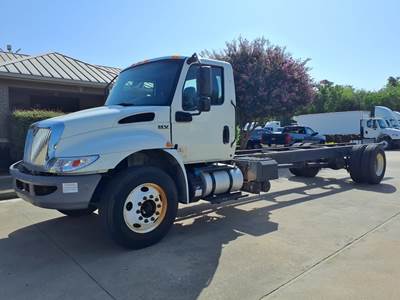 International MV607 Single Axle Cab & Chassis Truck - 240HP, 6 Speed Automatic