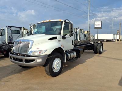 International MV607 Single Axle Cab & Chassis Truck - 240HP, 6 Speed Automatic