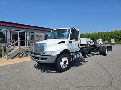International MV607 Single Axle Cab & Chassis Truck - 240HP, 6 Speed Automatic