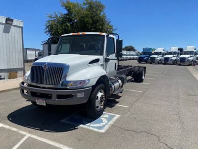 International MV607 Single Axle Cab & Chassis Truck - 240HP, 6 Speed Automatic