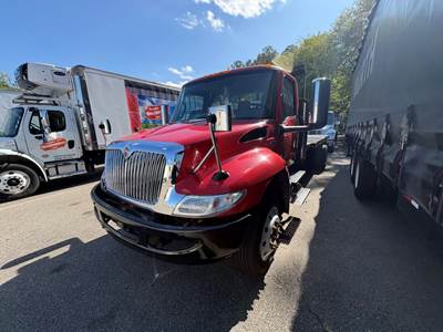 International MV607 Single Axle Cab & Chassis Truck - 300HP, 6 Speed Automatic