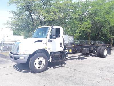 International MV607 Single Axle Cab & Chassis Truck - 240HP, 6 Speed Automatic