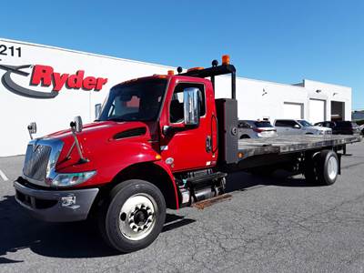 International MV607 Single Axle Cab & Chassis Truck - 300HP, 6 Speed Automatic