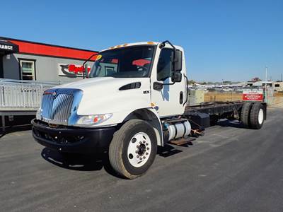 International MV607 Single Axle Cab & Chassis Truck - 240HP, 6 Speed Automatic