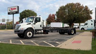 International MV607 Single Axle Cab & Chassis Truck - 280HP, 6 Speed Automatic