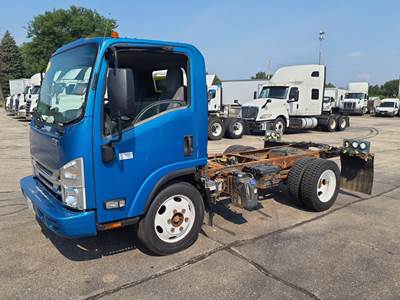 Isuzu NQR Single Axle Cab & Chassis Truck - 215HP, 6 Speed Automatic