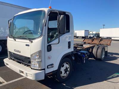 Isuzu NRR Single Axle Cab & Chassis Truck - 215HP, 6 Speed Automatic