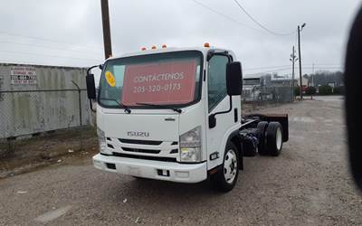 Isuzu NRR Single Axle Cab & Chassis Truck - 215HP, 6 Speed Automatic