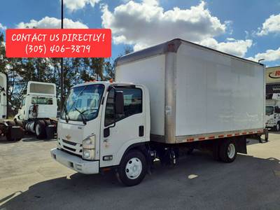 Chevrolet 4500HD 16 ft Box Truck - 215HP, 6 Speed Automatic, Roll up Door, Liftgate