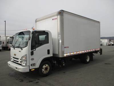 Chevrolet 4500HD 16 ft Box Truck - 215HP, 6 Speed Automatic, Roll up Door, Liftgate