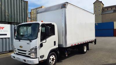 Chevrolet 4500HD 16 ft Box Truck - 215HP, 6 Speed Automatic, Roll up Door, Liftgate