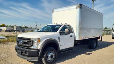 Ford F-450 16 ft Box Truck - 330HP, 10 Speed Automatic, Roll up Door