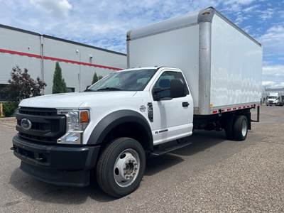 Ford F-450 16 ft Box Truck - 330HP, 10 Speed Automatic, Roll up Door