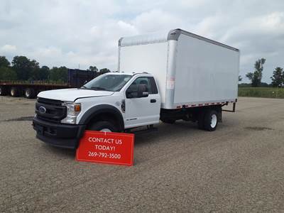 Ford F-450 16 ft Box Truck - 330HP, 10 Speed Automatic, Roll up Door