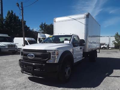 Ford F-450 16 ft Box Truck - 330HP, 10 Speed Automatic, Roll up Door