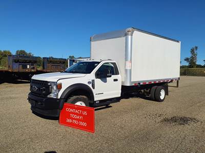 Ford F-450 16 ft Box Truck - 330HP, 10 Speed Automatic, Roll up Door