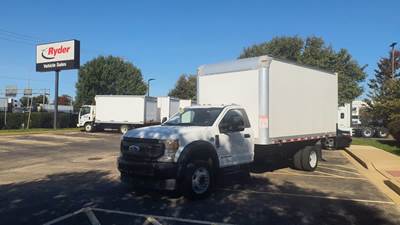 Ford F-450 16 ft Box Truck - 330HP, 10 Speed Automatic, Roll up Door