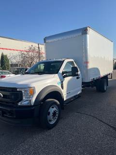 Ford F-450 16 ft Box Truck - 330HP, 10 Speed Automatic, Roll up Door