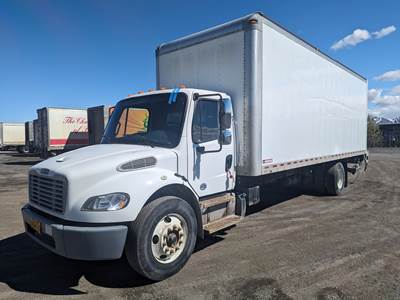 Freightliner M2 106 26 ft Box Truck - 240HP, 9 Speed Automatic, Roll up Door, Liftgate