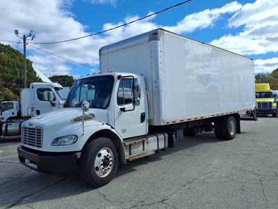 Freightliner M2 106 26 ft Box Truck - 240HP, 6 Speed Automatic, Roll up Door