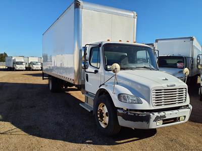 Freightliner M2 106 26 ft Box Truck - 240HP, 9 Speed Automatic, Roll up Door