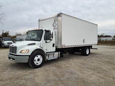 Freightliner M2 106 24 ft Box Truck - 230HP, 6 Speed Automatic, Roll up Door