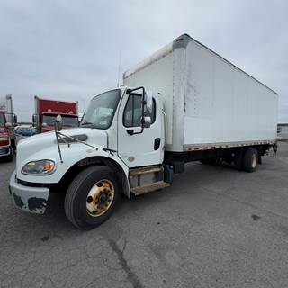 Freightliner M2 106 26 ft Box Truck - 230HP, 9 Speed Automatic, Roll up Door, Liftgate