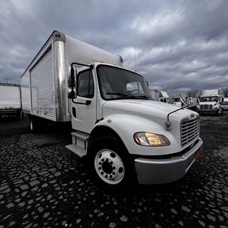 Freightliner M2 106 24 ft Box Truck - 240HP, 9 Speed Automatic, Roll up Door, Liftgate