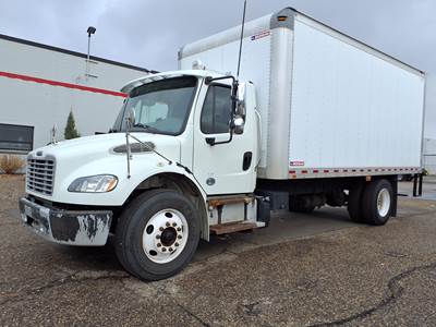 Freightliner M2 106 18 ft Box Truck - 240HP, 6 Speed Automatic, Roll up Door
