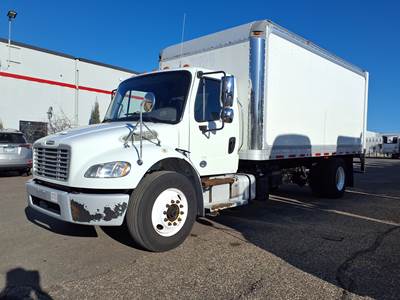 Freightliner M2 106 18 ft Box Truck - 260HP, 6 Speed Automatic, Roll up Door