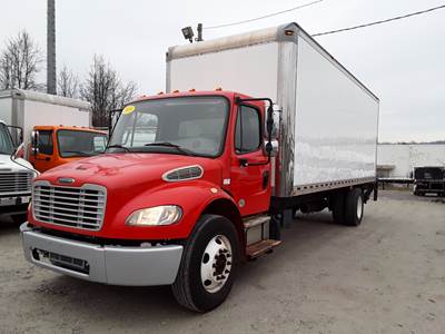 Freightliner M2 106 24 ft Box Truck - 280HP, 9 Speed Automatic, Roll up Door, Liftgate