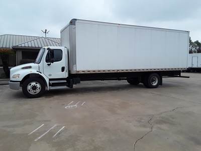 Freightliner M2 106 28 ft Box Truck - 240HP, 5 Speed Automatic, Roll up Door