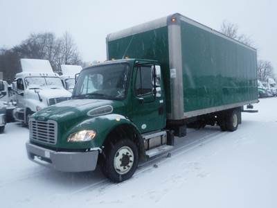 Freightliner M2 106 24 ft Box Truck - 240HP, 6 Speed Automatic, Roll up Door