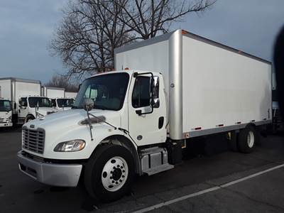 Freightliner M2 106 26 ft Box Truck - 280HP, 6 Speed Automatic, Swing Door, Liftgate