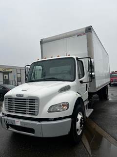 Freightliner M2 106 26 ft Box Truck - 240HP, 9 Speed Automatic, Roll up Door, Liftgate