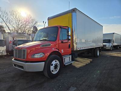Freightliner M2 106 24 ft Box Truck - 280HP, 9 Speed Automatic, Roll up Door, Liftgate