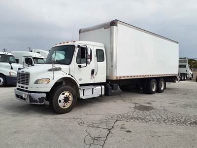 Freightliner M2 106 28 ft Box Truck - 330HP, 6 Speed Automatic, Roll up Door, Liftgate