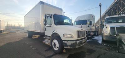 Freightliner M2 106 26 ft Box Truck - 240HP, 9 Speed Automatic, Roll up Door