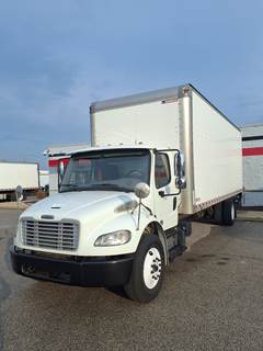 Freightliner M2 106 26 ft Box Truck - 280HP, 9 Speed Automatic, Roll up Door, Liftgate