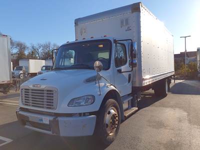 Freightliner M2 106 24 ft Box Truck - 240HP, 9 Speed Automatic, Roll up Door, Liftgate