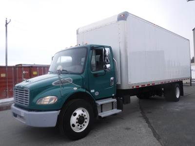 Freightliner M2 106 24 ft Box Truck - 6 Speed Automatic, Roll up Door