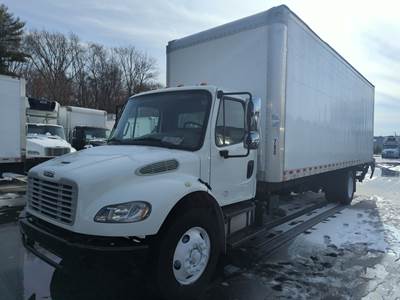 Freightliner M2 106 26 ft Box Truck - 240HP, 6 Speed Automatic, Roll up Door, Liftgate