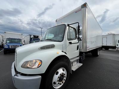 Freightliner M2 106 24 ft Box Truck - 240HP, 9 Speed Automatic, Roll up Door, Liftgate