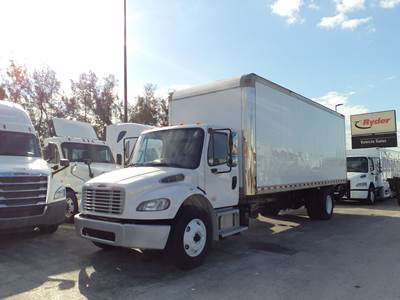 Freightliner M2 106 24 ft Box Truck - 280HP, 6 Speed Automatic, Roll up Door, Liftgate