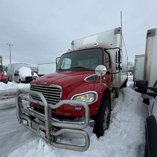 Freightliner M2 106 28 ft Box Truck - 270HP, 6 Speed Automatic, Roll up Door, Liftgate