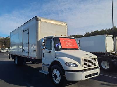 Freightliner M2 106 26 ft Box Truck - 9 Speed Automatic, Roll up Door, Liftgate