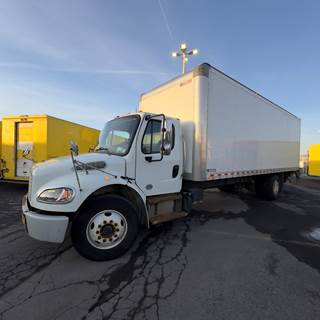 Freightliner M2 106 26 ft Box Truck - 9 Speed Automatic, Roll up Door, Liftgate
