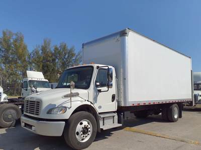 Freightliner M2 106 24 ft Box Truck - 6 Speed Automatic, Roll up Door, Liftgate